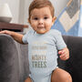 Cotton ‘From Little Seeds Grow Mighty Trees’ Baby Grow, thumbnail 4 of 6