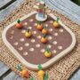 Personalised Wooden Childs Vegetable Patch Solitaire, thumbnail 1 of 4