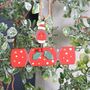 Robin On Christmas Cracker Tree Decoration, thumbnail 1 of 3