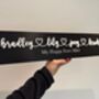 Wooden Family Name Sign 3D Acrylic, thumbnail 2 of 9