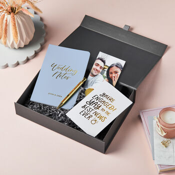 Personalised Luxury Engagement Gift Box, 2 of 7
