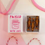 Packed With Love Sardines Matchbox Gift – Valentine’s Pocket Hug Mini Keepsake, thumbnail 2 of 10