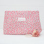 Personalised Wipe Clean Wash Bag And Jewellery Bag, thumbnail 4 of 6