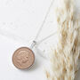 21st Birthday 2005 Penny Coin Pendant Necklace, thumbnail 1 of 11
