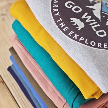 Personalised Go Wild And Explore Hoodie, 8 of 11