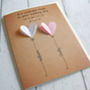 Personalised 3D Wedding, Anniversary, Engagement Card, thumbnail 3 of 6