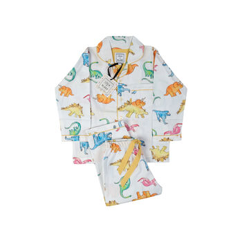 Personalised Children's Dinosaur Pyjamas, 4 of 7