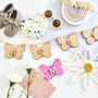 Personalised Wooden Bunting Butterfly And Name, thumbnail 2 of 5