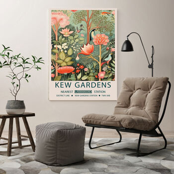 Kew Gardens Botanical Art Print Meadow, 3 of 3