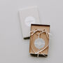 Ivory Satin Bow Vintage Pearl Stud Earrings, thumbnail 2 of 5