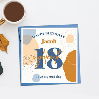 Personalised 18th Birthday Card, 3 of 4