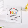 Funny Teacher Acrylic Plaque Gift, thumbnail 2 of 3