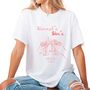 Prosecco Glass Personalised Hen Party T Shirt, thumbnail 2 of 3