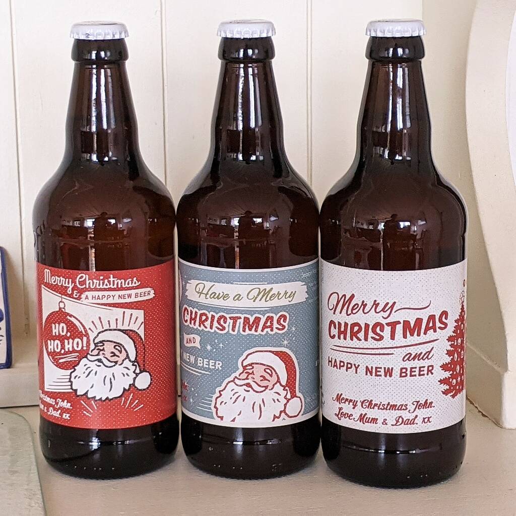 Personalised Christmas Beers, 1 of 6