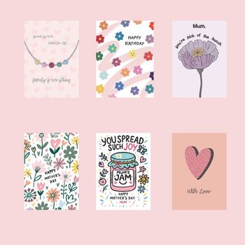 Mother And Child Birthstone Charm Necklace, 6 of 11