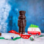 Dark Chocolate Christmas Soldier Lolly, thumbnail 1 of 2