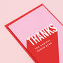 'Thanks You Magical Human Bean' Funny Thank You Card, thumbnail 4 of 4