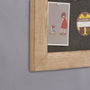 Distressed Wood Framed Pinboard Noticeboard, thumbnail 2 of 3