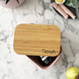 Personalised Bamboo Lunch Box, thumbnail 1 of 5