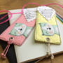 Personalised Happy Cat Name Bookmark For Children, thumbnail 5 of 7