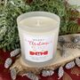 Personalised Christmas Cracking Teacher Candle Gift, thumbnail 2 of 10