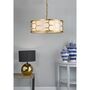 Four Light Drum Chandelier, thumbnail 3 of 3