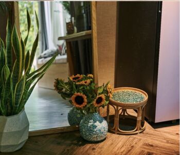 Small Carbis Rattan Eco Friendly Side Table, 2 of 4