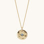 September Birthstone Necklace 18ct Gold Plate, thumbnail 2 of 6