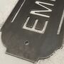 Emirates Stadium Metal Football Street Sign – Designed And Made In Britain, thumbnail 8 of 9