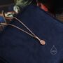 Tennis Racket Pendant Necklace In Sterling Silver, thumbnail 4 of 10