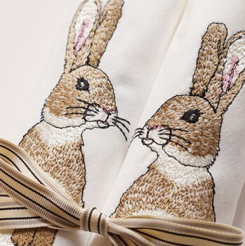 Luxury Embroidered Rabbit Gift Set, 12 of 12