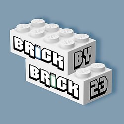 Logo Building Bricks LEGO BrickByBrick23