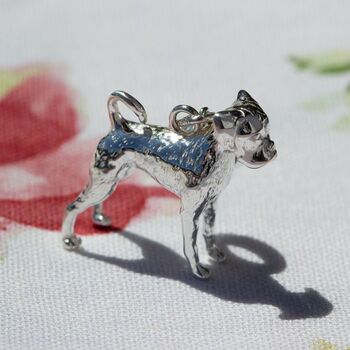 Boxer Charm Sterling Silver, 2 of 12