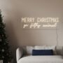 Merry Christmas Ya Filthy Animal Neon Sign, thumbnail 1 of 2