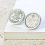 Personalised Sixpence Tie/Lapel Pin 1928 To 1967, thumbnail 2 of 8