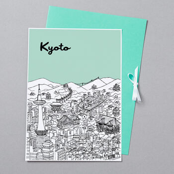 Personalised Kyoto Print, 5 of 9