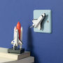 Outer Space Bedroom Rocket Light Switch, thumbnail 1 of 11