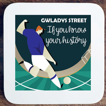 Set Of Four Coasters Gift For Football Fans, 7 of 12