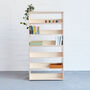 Tall Double Sided Plywood Bookcase Shelving Unit, thumbnail 3 of 6