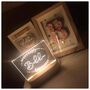 Personalised Floral Children's Night Light, thumbnail 2 of 4