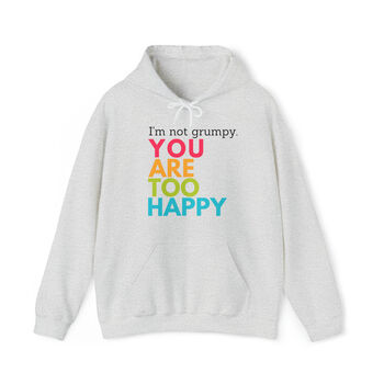 I Am Not Grumpy Hoodie, 2 of 4
