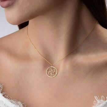 'Maths Is Beautiful' Golden Ratio Fibonacci Necklace, 5 of 9