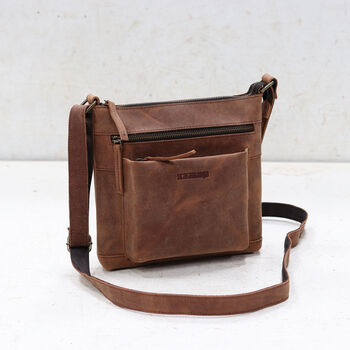 Leather Sling Bag, 2 of 12