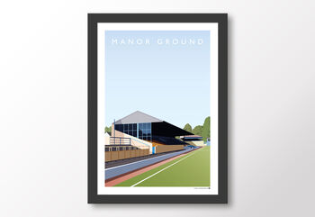 Oxford United Manor Ground Poster, 8 of 8