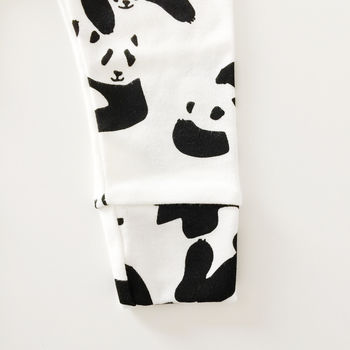 Panda Party Children And Baby Leggings, 5 of 6