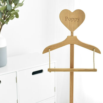 Personalised Wooden Junior Clothing Stand, 9 of 12
