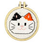 Have A Purr Fect Day! Mini Matchbox Cross Stitch Kit, thumbnail 5 of 12