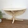Handmade Folding Fold Down Dining Table, thumbnail 2 of 8