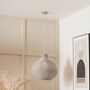 Grey Wash Rattan Pendant Ceiling Light, thumbnail 1 of 8