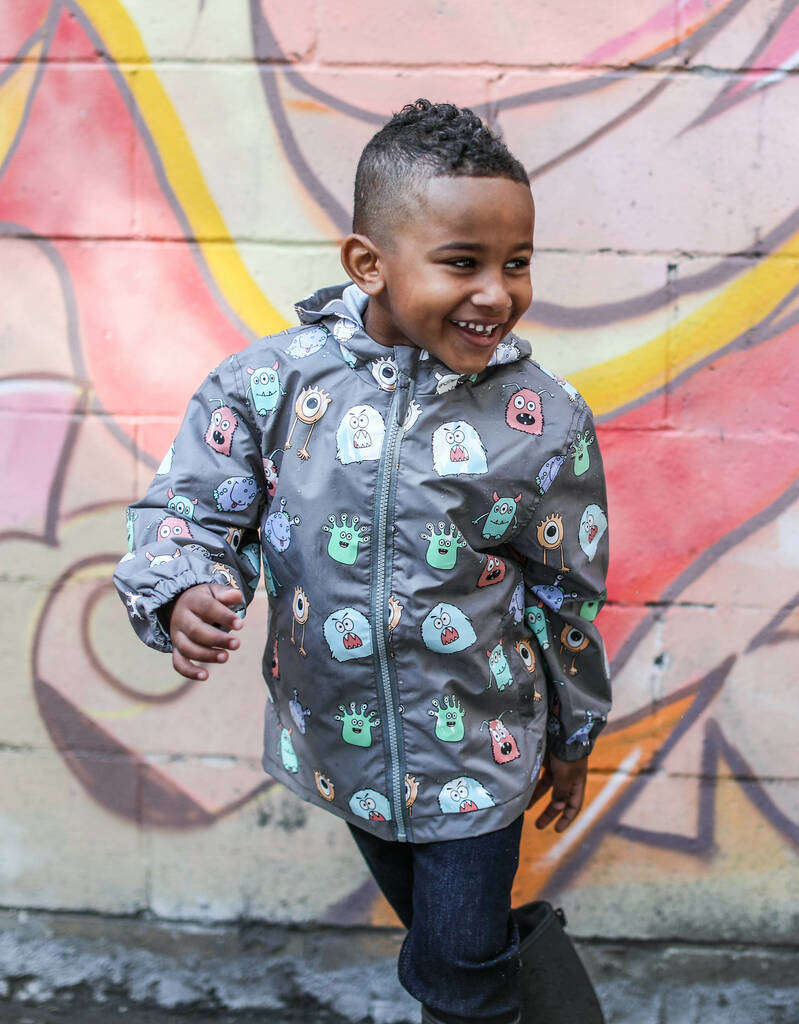 Monster Colour Changing Raincoat 